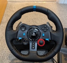 Logitech G29 Driving Force Racing Wheel with Pedals Kit - Black...