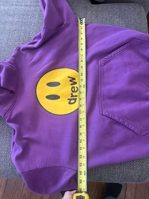 drew house パーカー パープル XXS Drew house hoodie XXS cotton Purple Used | eBay