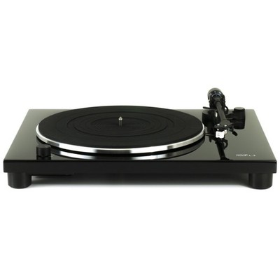 Music Hall MMF-1.3 Turntable - Black, Built-In Phono Preamp, Audio-Technica AT36