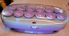 Conair Ion Shine Hot Rollers 2 in Ceramic Plate Travel Hair Curlers
