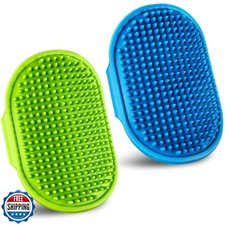 Kwispel Dog Grooming Brush, Pet Shampoo Bath Brush Dog Grooming Shedding Brus