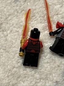 LEGO Ninjago Stone Army Swordsman Red Face And Blue Face