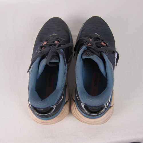 Hoka One One Gaviota 3 Womens Sz 9 B Running Shoes Blue Pink Sneaker - Picture 3 of 9