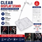 Action Base Suitable Display Stand for 1/100 1/144 MG/HG/RG Gundam/Figure Clear