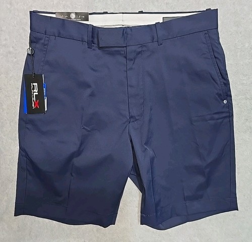 Pantalones Cortos de Golf RLX Polo Ralph Lauren Clásicos Azul Marino Elastizados Absorbentes Talla 32 Nuevos con Etiquetas $85 - Imagen 5 de 9