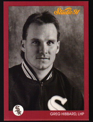 1991 Donruss Studio #34 - Greg Hibbard - Chicago White Sox  91-746