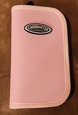 Casemaster Deluxe Nylon Dart Case for Steel and Soft Tip Darts, Holds 6 Darts