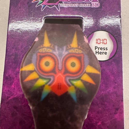 Legend of Zelda Majoras Mask 3D LED Watch Collectable Nintendo Video Game New - Picture 8 of 9