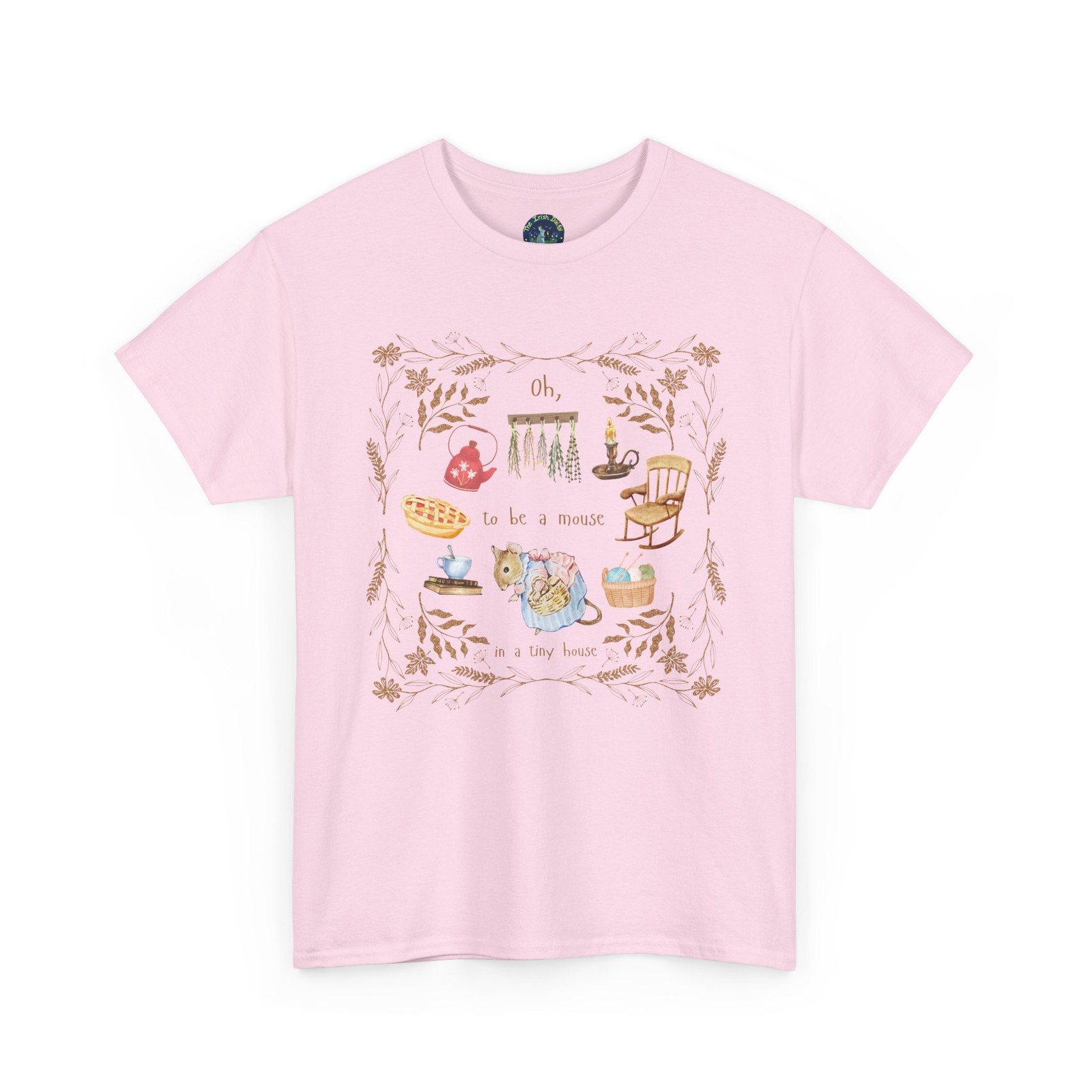 Cottagecore Mouse Tee, Beatrix Potter