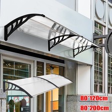 Large Door Canopy Awning Front Back Porch Patio Roof Rain Shelter Outdoor Shade
