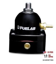 Fuelab 51502-1 Universal Black EFI Adjustable Fuel Pressure Regulator