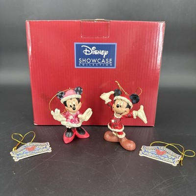 JIM SHORE DISNEY TRADITIONS St.MICKEY & Mrs Clause FIGURINES  4039088