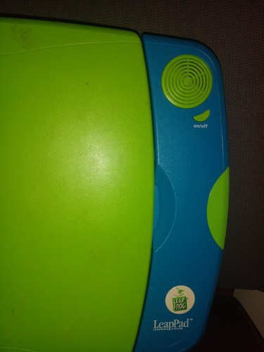 Vintage 2001 LeapFrog Leap Pad Learning System Console Blue Green 30004 Tested - Picture 3 of 15