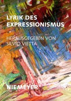 Lyrik Des Expressionismus Silvio Vietta