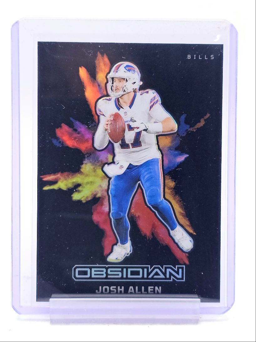 JOSH ALLEN 2024 OBSIDIAN BLACK COLOR BLAST CASE HIT SSP BILLS Q3403