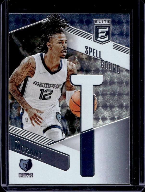 2022-23 Panini Donruss Elite Ja Morant Spellbound #12 Grizzlies