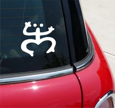 COQUI FROG VINYL DECAL STICKER CARTOON MALE PUERTO RICO CAR TRUCK WALL