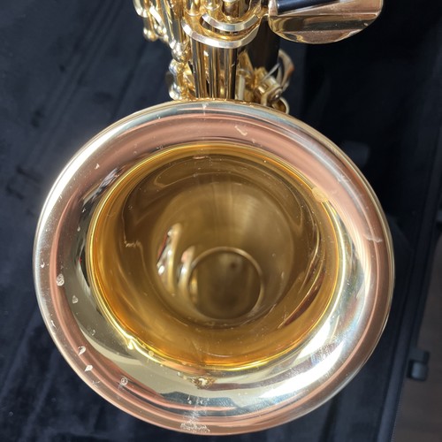 YAMAHA YAS-280 Saxofones Alto Estudiante Lacado Dorado Genuino con Estuche Atlético - Imagen 5 de 20
