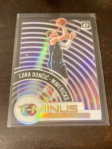 2020-21 Panini Donruss Optic T-Minus 3…2…1 Holo Prizm Luka Doncic *rare*