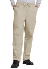 Cherokee Workwear Scrubs Men's Cargo Scrub Pants 4000 Khaki