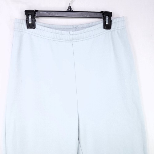 Reformation Sweatpants Jogger Size Large Organic Soft Blue Comfort Elastic Waist - Picture 2 of 12