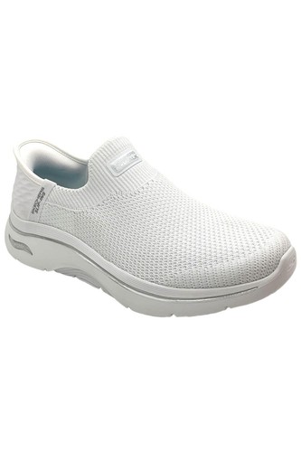 Skechers Slip-ins Go Walk Arch Fit 2.0 Slip-Ons Val White