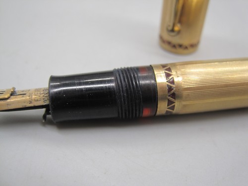 Antiker Eversharp Gold Filled Coronet Füllfederhalter verstellbar 7 Feder 5" - Bild 6 von 8