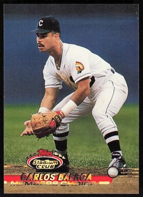 1993 Stadium Club  #593 Carlos Baerga  MC