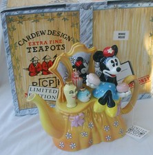 CARDEW DESIGN MINNIE MOUSE DRESSING TABLE TEAPOT - BOXED