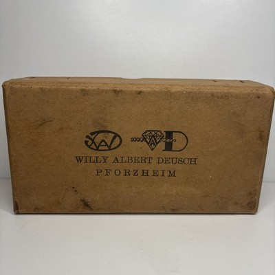 WILLY ALBERT DEUSCH PFORZHEIM - Schachtel - Vintage