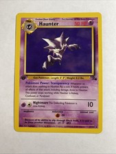 Haunter [1st Edition] #21 Prices | Pokemon Fossil | Pokemon Cards