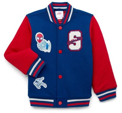 Marvel Spidey Toddler Varsity Jacket 2T
