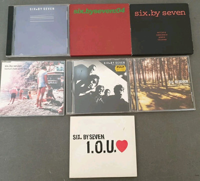 7  x SIX BY SEVEN CDS 5 ALBUMS 2 SINGLES THINGS WE MAKE CLOSER YOU GET WAY I FEE