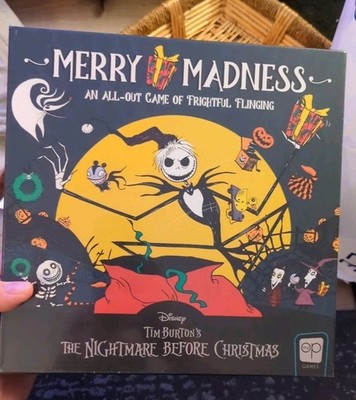 Nightmare Before Christmas Merry Madness Dice Game - NEW!