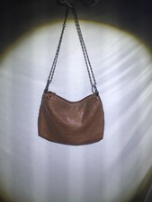 Bronze Metal Mesh Chainmail Slouchy Shoulder ...
