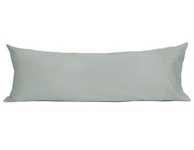  Body Pillowcase 100% Cotton Long Pillow Cover/Case Body (21''x54'') Storm Grey