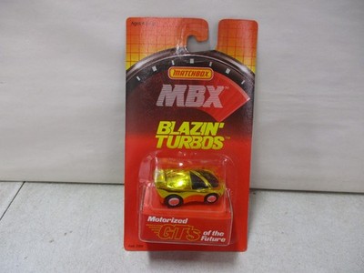Matchbox MBX Blazin' Turbos Motorized GT's of the Future Gold D | eBay