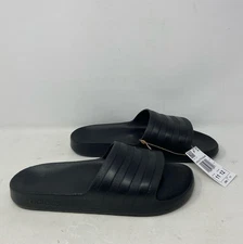 adidas Adilette Aqua Slides Core Black M11/W12 Cloudfoam Comfort