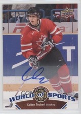 2010 Upper Deck World of Sports Auto Colten Teubert #198 Auto v7j