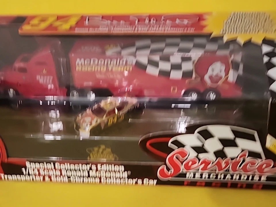 1998 Racing Champions Bill Elliott McDonald's 1:64 Transporter & Car Set #94 🔥 - Image 3 of 4