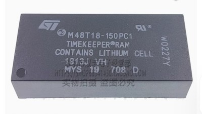 ST M48T18-150PC1 DIP28 8Kbit Timekeeper NVRAM 150ns 5V supply #zc