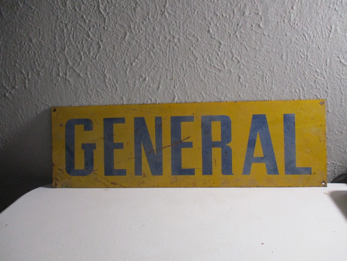 General Electric Sign In Original Advertising Signs (1930-1969