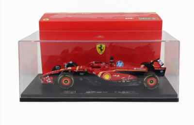 Diecast Model Car 1:18 Burago F1 Ferrari SF-24 C. Leclerc #16 GP