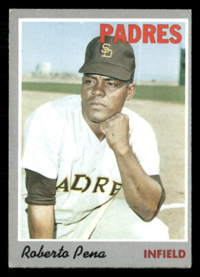 1970 Topps #44 Roberto Pena - EX