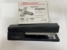 Vintage Swingline 767 Metal Desktop Stapler  with 3 Box Staples