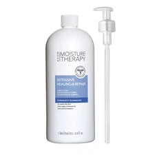 AVON MOISTURE THERAPY INTENSIVE HEALING/ REPAIR  BODY LOTION WITH  PUMP
