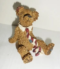 VINTAGE BOYDS BEARS & FRIENDS BEAR FIGURINE "KEEP SMILING" TEDDY BEAR DESIGN