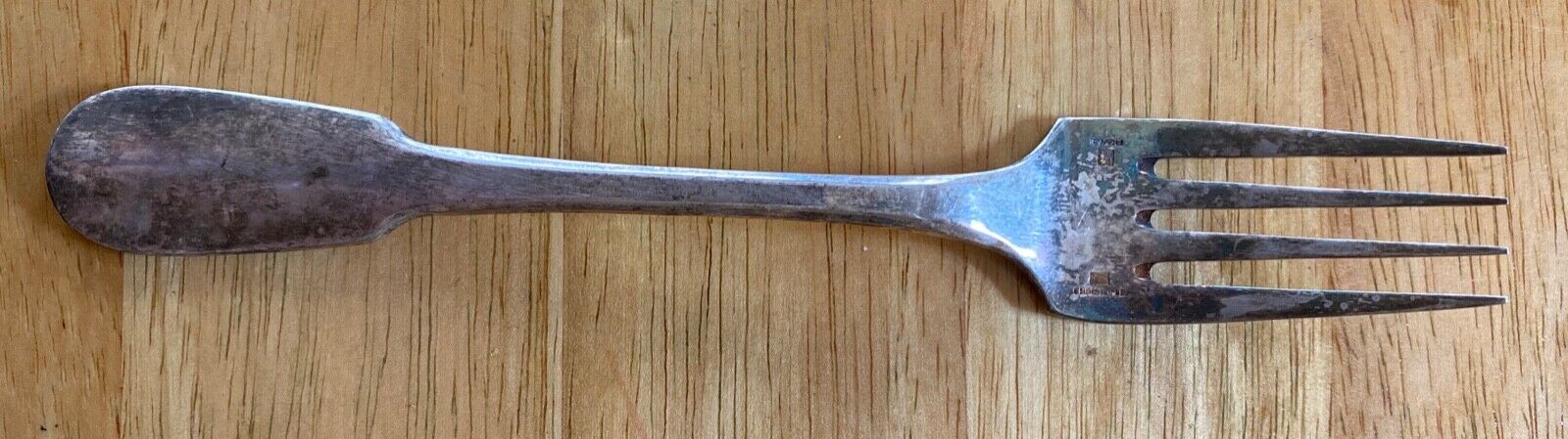 CLUNY by CHRISTOFLE Silverplate 6 3/4" Dessert Fork ~No Monograms~