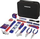 WORKPRO Home Tool Kit 100Piece Kitchen Drawer Household Hand Tool Set with Pouch