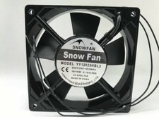 1 PCS SNOWFAN Fan YY12025HBL2 AC 20V/240V 0.10/0.09A 12cm 12025 2 Wire